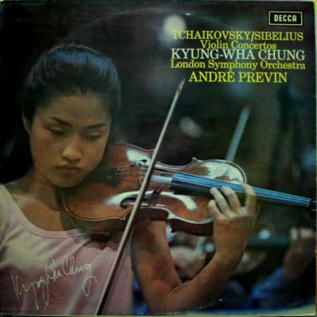 Tchaikovsky & Sibelius Violin Concerto 정경화 Previn LSO