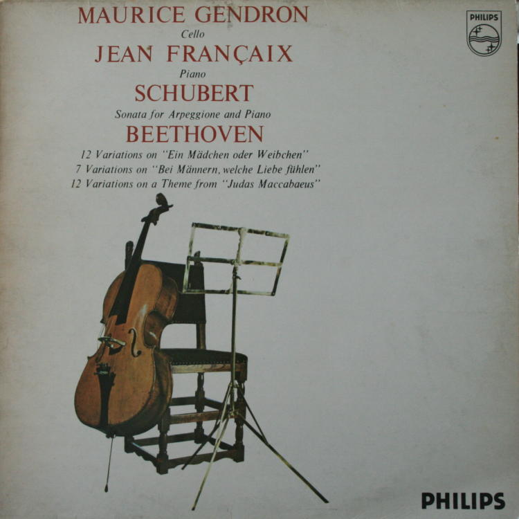 Schubert Arpeggione Sonata by Gendron
