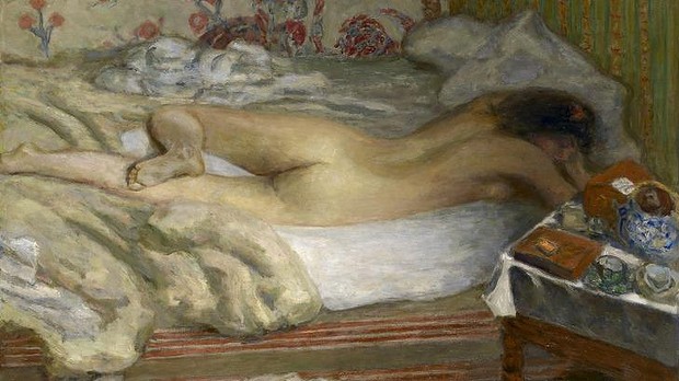 Pierre Bonnard's beautiful nude, <i>La Sieste</i>.