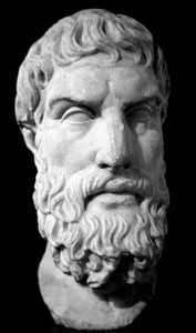 Epicurus_bust statue
