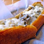 Philly cheeze hoagie