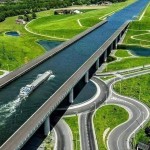 Belgium, sart canal bridge