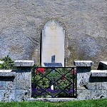 Grave of Rilke in Raron Swizerland -a