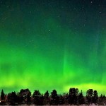 Aurora Borealis photographed in Finland